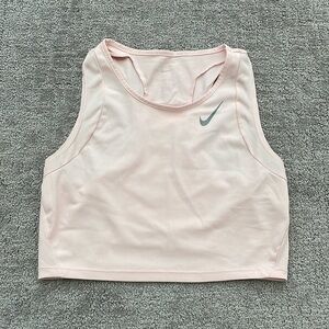Nike Light Pink Cropped Tank